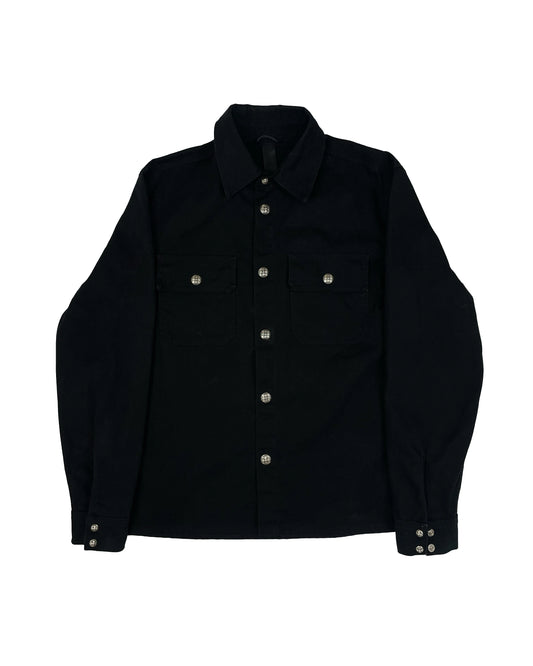 Chrome Hearts Workdog Button Up Denim Jacket Authentic Denim Jackets